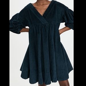 byTiMO Corduroy Babydoll Dress